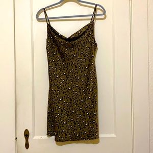 Urban outfitters size M leopard print minidress